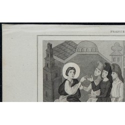 1844 - Scènes ecclésiastiques inspirées d'un manuscrit latin. 