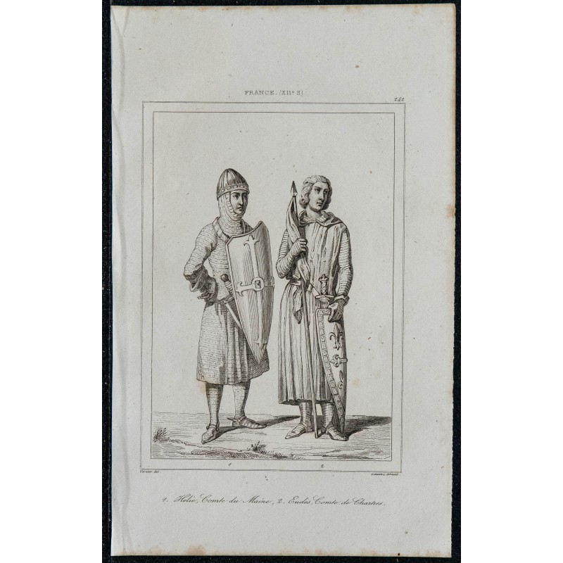 1844 - Portraits de Hélie et de Eudes 