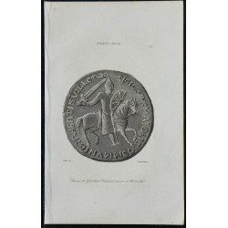 1844 - Sceau de Gonthier Clabaut 