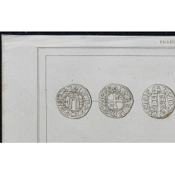 1844 - Monnaies médiévales du 12ème siècle 
