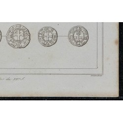 1844 - Monnaies médiévales du 12ème siècle 