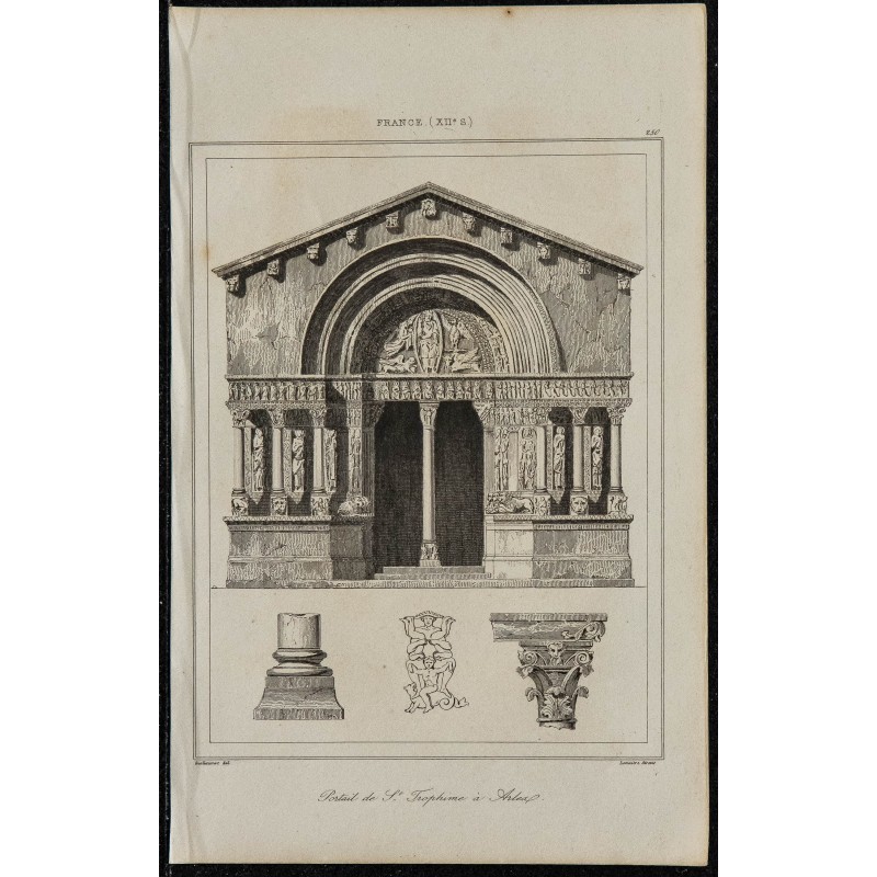 1844 - Cathédrale Saint-Trophime d'Arles 