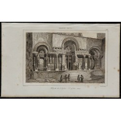 1844 - Église abbatiale de Saint-Gilles du Gard 