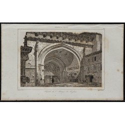 1844 - Portail de l'Abbaye Saint-Pierre de Moissac 