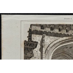 1844 - Portail de l'Abbaye Saint-Pierre de Moissac 