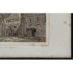 1844 - Portail de l'Abbaye Saint-Pierre de Moissac 