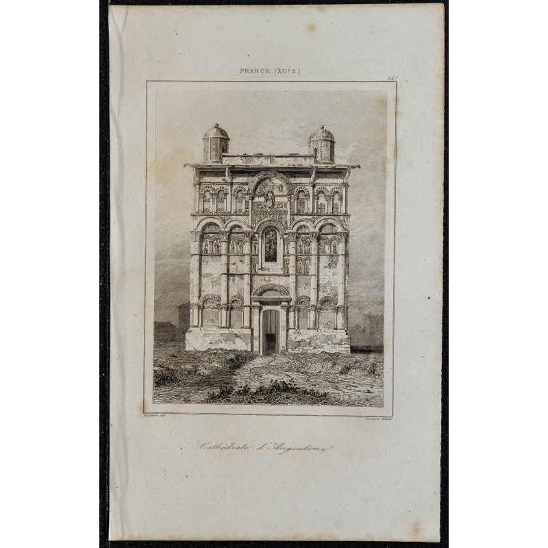 1844 - Cathédrale Saint-Pierre d'Angoulême 
