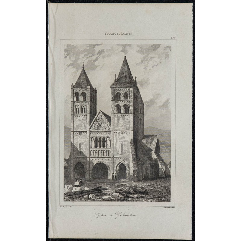 1844 - Église Saint-Léger de Guebwiller 