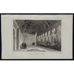 1844 - Cloître de l'Abbaye Saint-Pierre de Moissac 