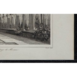 1844 - Cloître de l'Abbaye Saint-Pierre de Moissac 