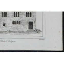 1844 - Façades des maisons médiévales de Cologne 