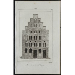 1844 - Maison médiévale du XIIe siècle à Cologne 