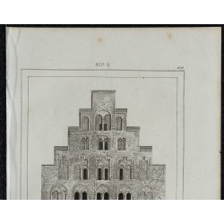 1844 - Maison médiévale du XIIe siècle à Cologne 