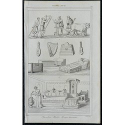 1844 - Mobilier du 12ème siècle 