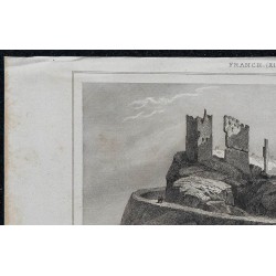 1844 - Vue du Château Gaillard 