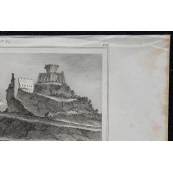 1844 - Vue du Château Gaillard 