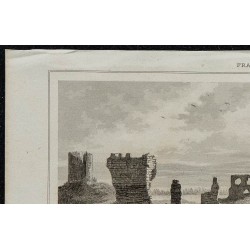 1844 - Ruines du Château Gaillard aux Andelys 
