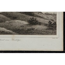 1844 - Ruines du Château Gaillard aux Andelys 
