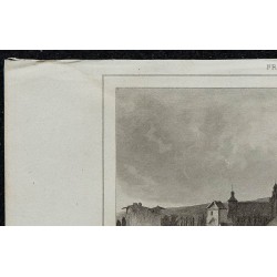 1844 - Vue du château de Gisors 