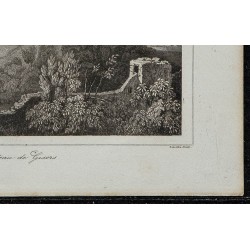 1844 - Vue du château de Gisors 