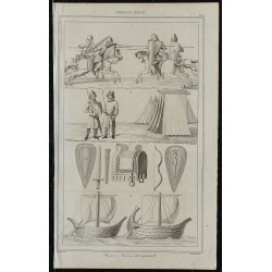 1844 - Armes et navires du 12ème siècle 
