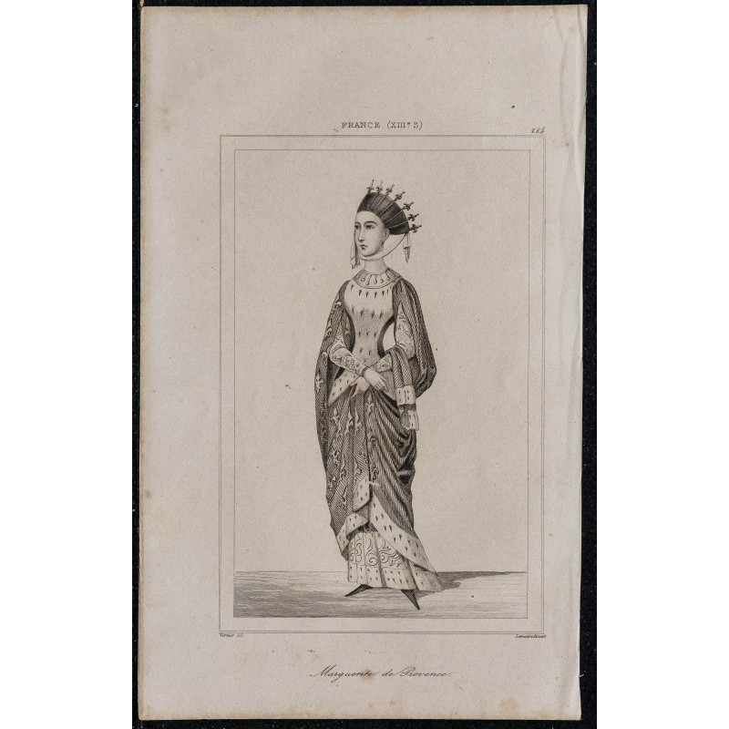1844 - Portrait de Marguerite de Provence 
