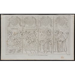 1844 - Croisade de St Louis (vitraux de St Denis) 