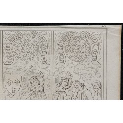 1844 - Croisade de St Louis (vitraux de St Denis) 