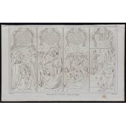 1844 - Croisade de Saint Louis (vitraux de St Denis) 