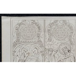1844 - Croisade de Saint Louis (vitraux de St Denis) 