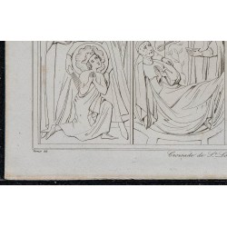 1844 - Croisade de Saint Louis (vitraux de St Denis) 