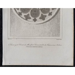 1844 - Vitrail d'Amaury VI à Chartres 