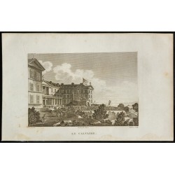 Gravure de 1829 - Le calvaire - 1