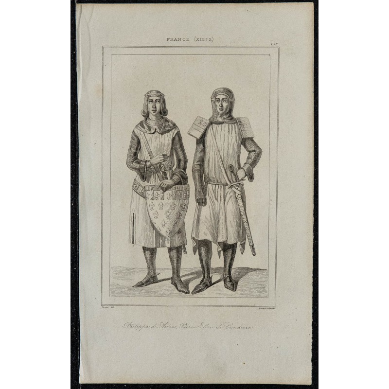 1844 - Philippe d'Arbois et Pierre Sire de Condoire 