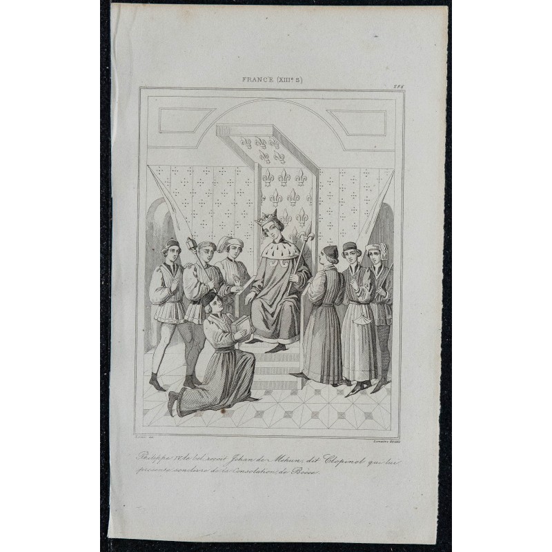1844 - Philippe IV le Bel et Johan de Mehun 