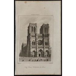 1844 - Cathédrale Notre-Dame de Paris 