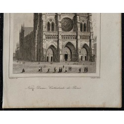 1844 - Cathédrale Notre-Dame de Paris 