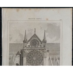 1844 - Portail méridional de Notre-Dame de Paris 