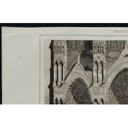 1844 - Portail de la cathédrale Notre-Dame d'Amiens 