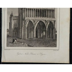1844 - Église Notre-Dame à Dijon 