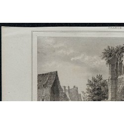 1844 - Ruines de l'église Saint-Thomas à Beauvais 