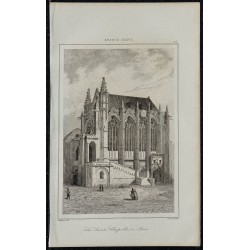 1844 - Église de la Sainte-Chapelle de Paris 