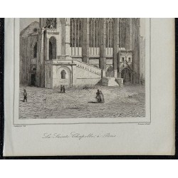 1844 - Église de la Sainte-Chapelle de Paris 