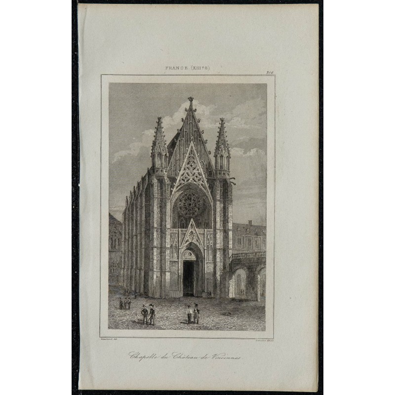 1844 - Chapelle du Château de Vincennes 