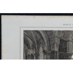 1844 - Vue du cloître de Saint-Trophime à Arles 