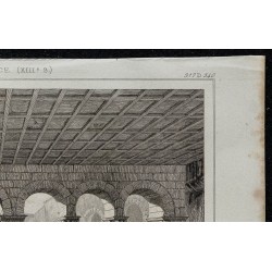 1844 - Vue du cloître de St Maurice à Vienne 