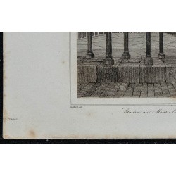1844 - Cloître au Mont Saint-Michel 
