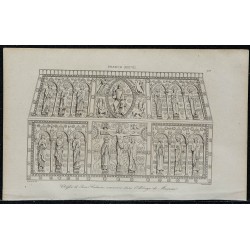 1844 - Châsse de Saint Calmin à l’Abbaye de Mozac 
