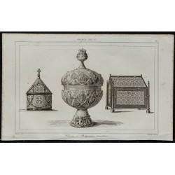 1844 - Mobilier du 13ème siècle 