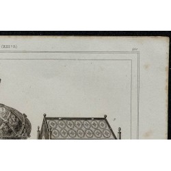 1844 - Mobilier du 13ème siècle 